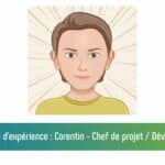 Partage d'expérience de Corentin